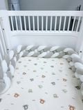  Drap Nệm Cũi Vải Xô Chần HV Bedding (70x130 cm) 