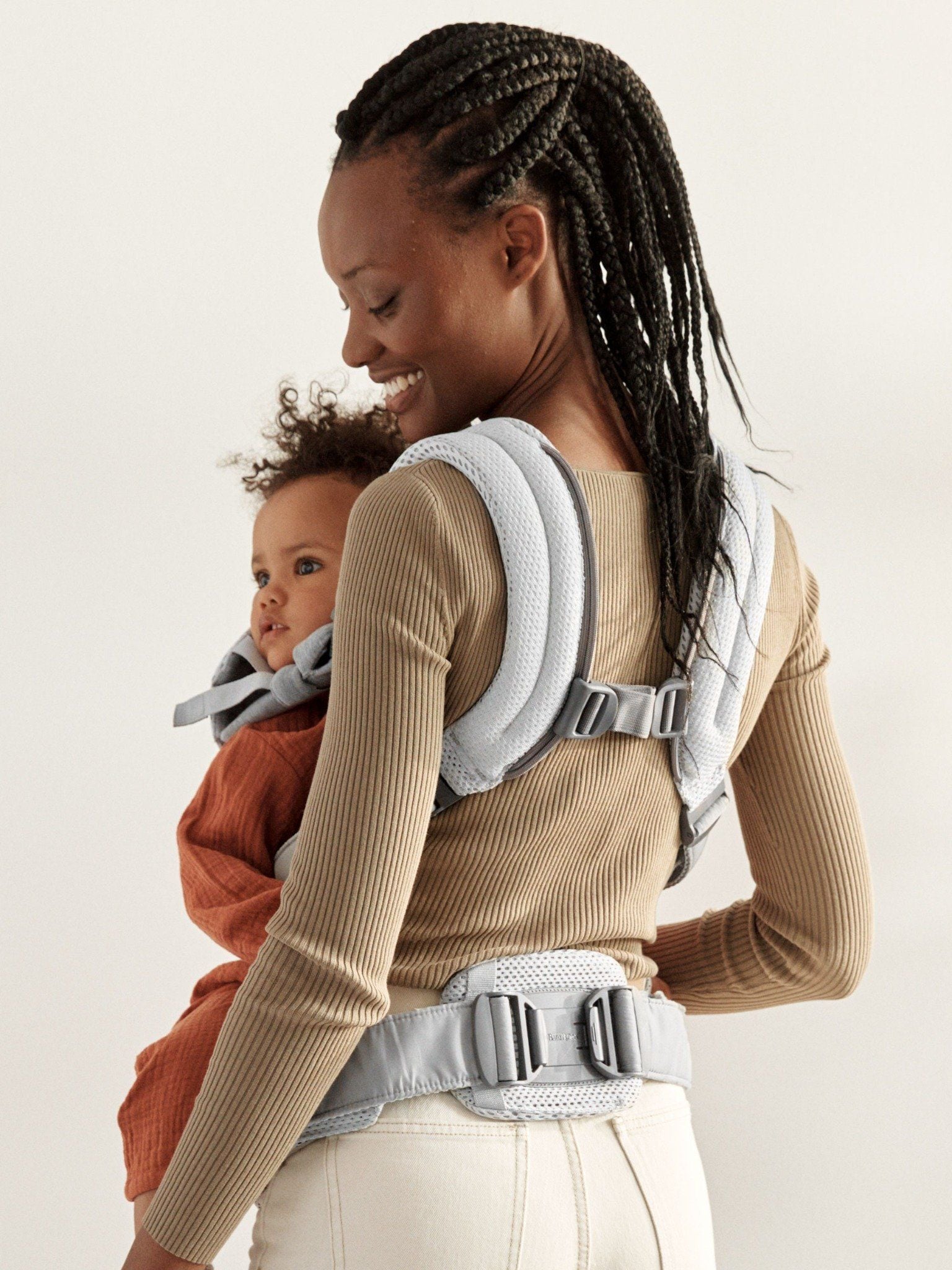  Địu Trẻ Em Baby Bjorn Baby Carrier Harmony - Màu Silver 