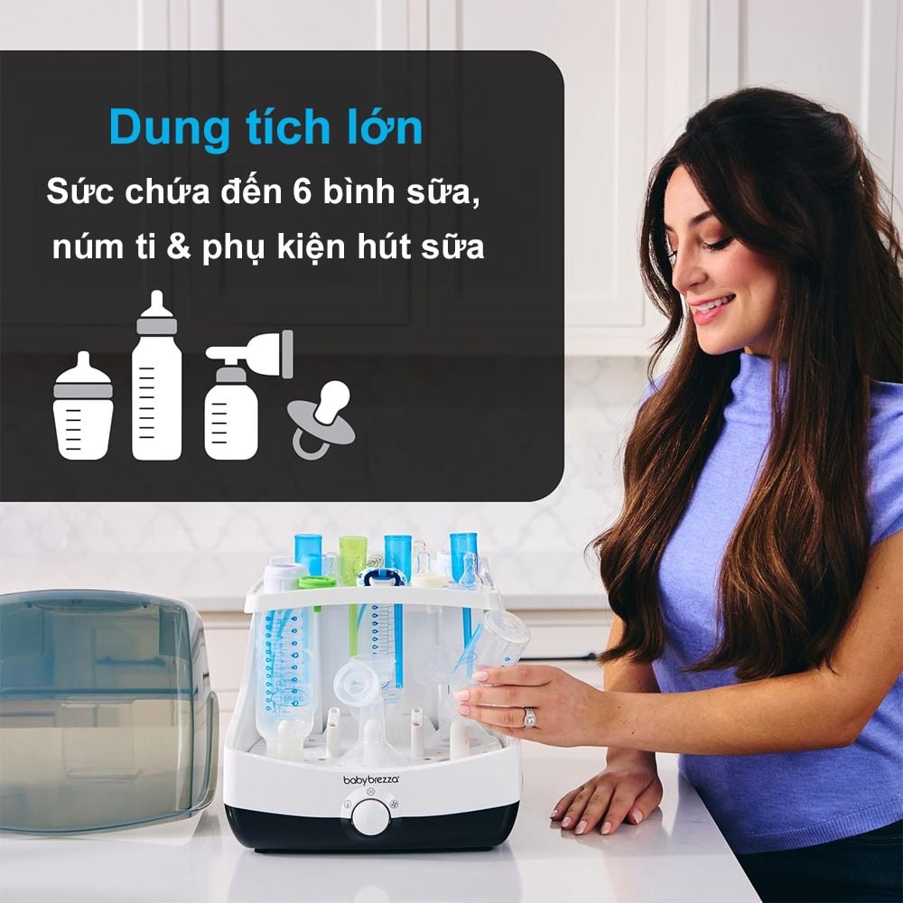  Máy tiệt trùng siêu nhanh Baby Brezza Superfast 