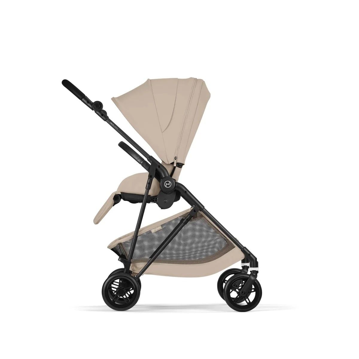  Xe Đẩy Gấp Gọn Siêu Nhẹ Cybex Melio Carbon 2026 - Màu Almond Beige 
