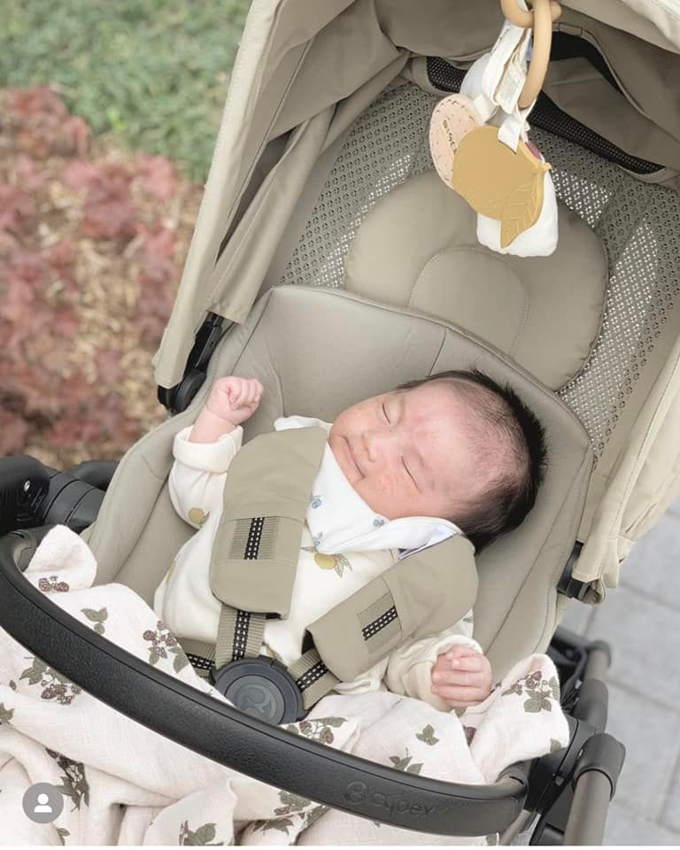  Xe Đẩy Gấp Gọn Cybex Melio TPE - Màu Almond Beige 