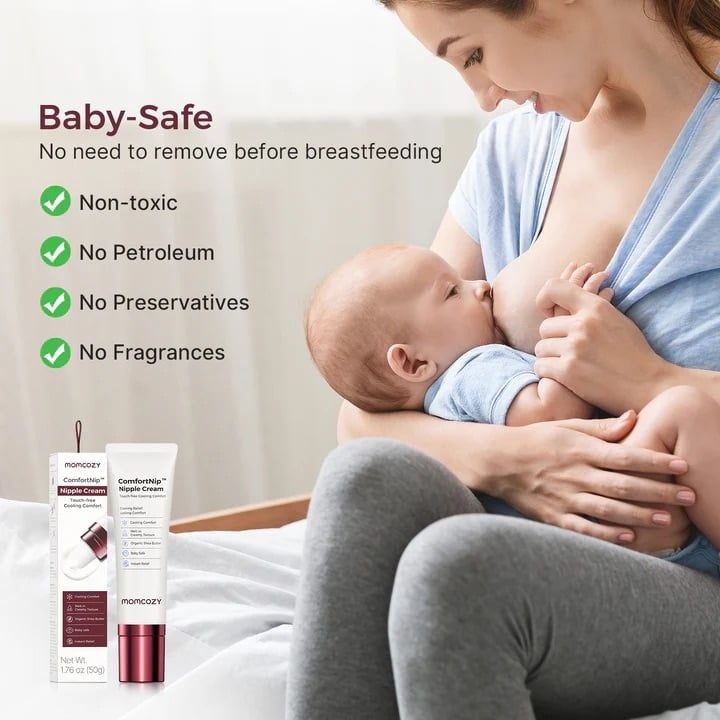  Kem Dưỡng Đầu Ti Momcozy ComfortNip™ Cooling Nipple Cream 
