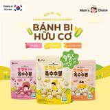  Bánh Bí Ngô Hữu Cơ Mom's Choice Hàn Quốc 6M+ 