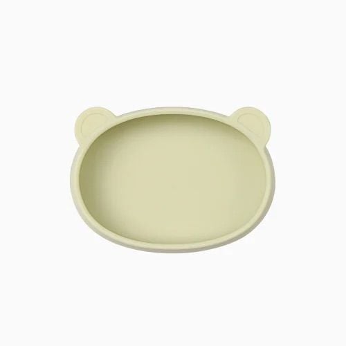  Bát Ăn Dặm Silicone Hình Gấu Có Đế Chống Trượt Modui 