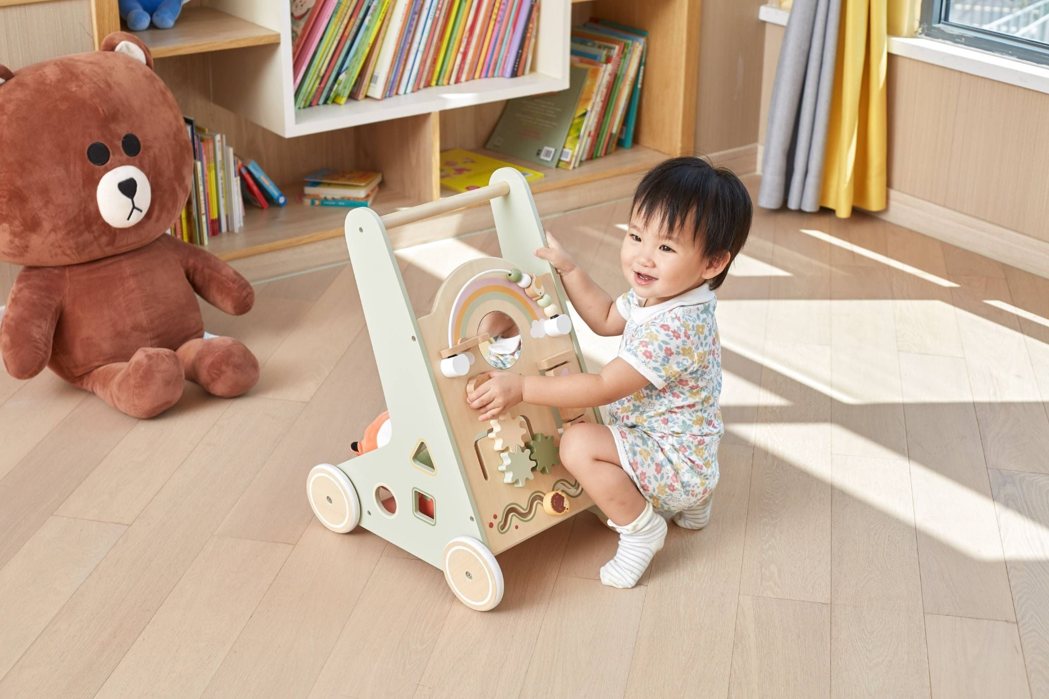  Xe Tập Đi Cho Bé Cầu Vồng Polar B Cho Bé Từ 1Y+ 