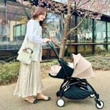  XE ĐẨY BABYZEN YOYO3 6+ - KHUNG ĐEN/ĐỆM BON POINT 