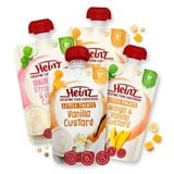  Váng Sữa Dạng Túi Custard Heinz Cho Bé Từ 6M+ (120g) 