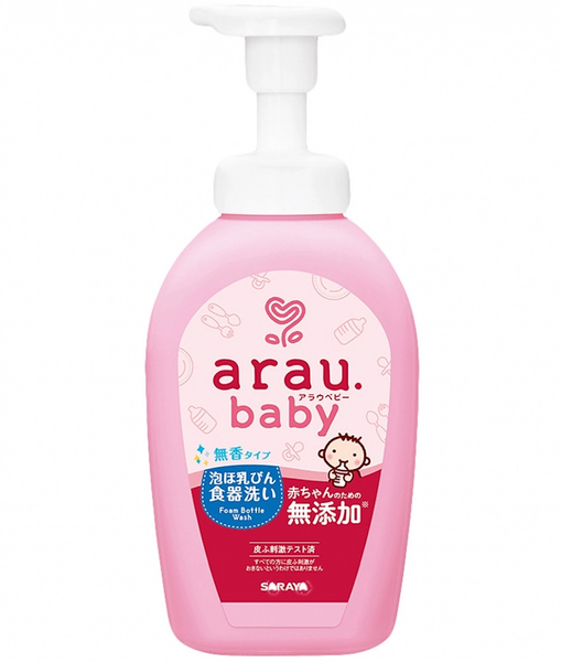  Nước rửa bình sữa hữu cơ Arau Baby 500ml 