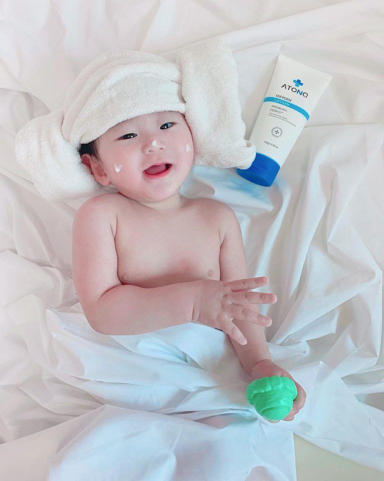  Sữa Dưỡng Ẩm Hữu Cơ Atono2 Oxygen Lotion Cho Bé 160g (0+) 