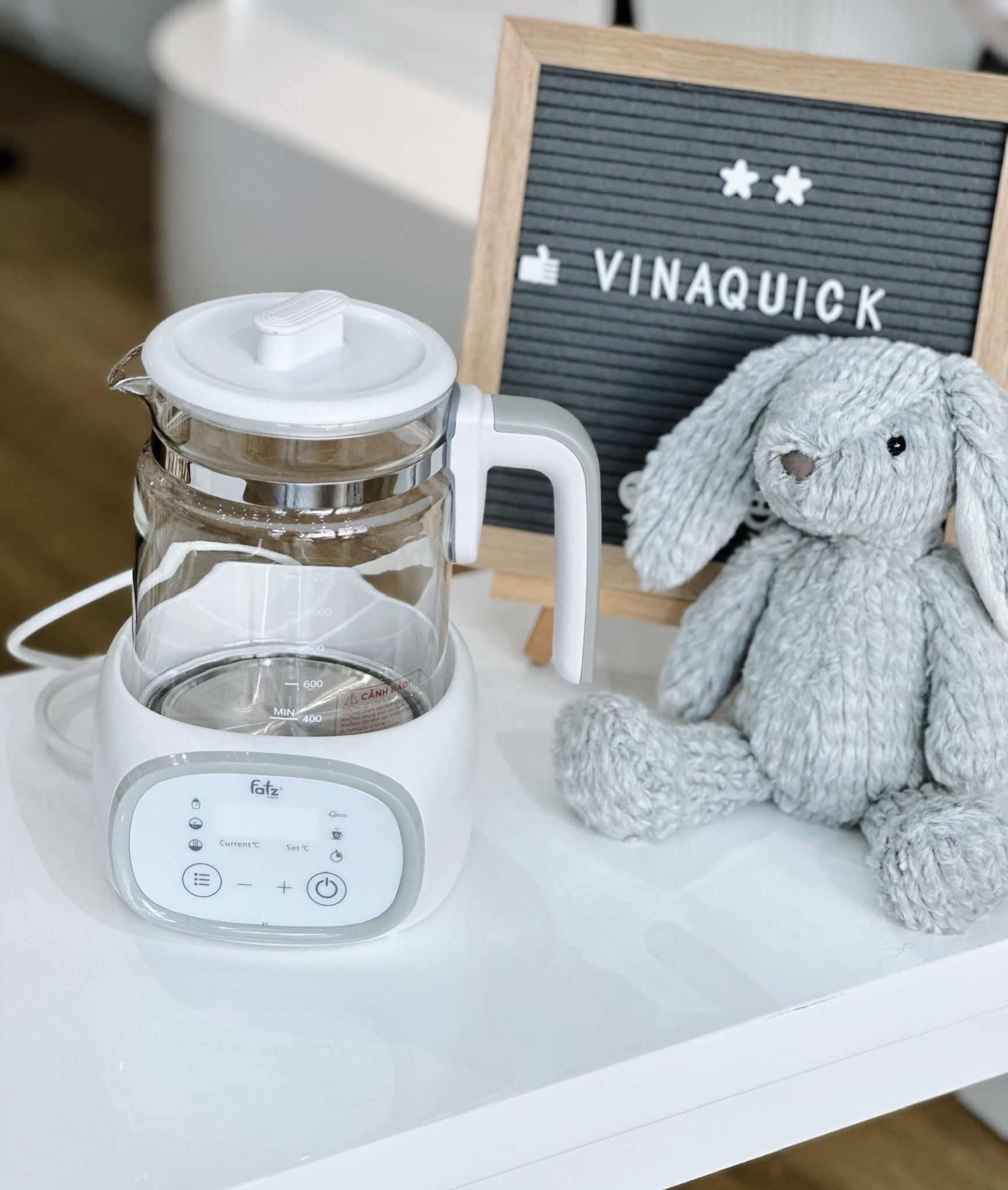  Máy đun và hâm nước pha sữa điện tử Fatzbaby Quick 9 