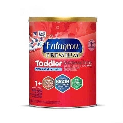 Sữa Enfagrow Premium Toddler Nutritional Drink - Natural Milk Flavor Cho Bé Từ 12 - 36 Tháng (1.04kg) (A) 