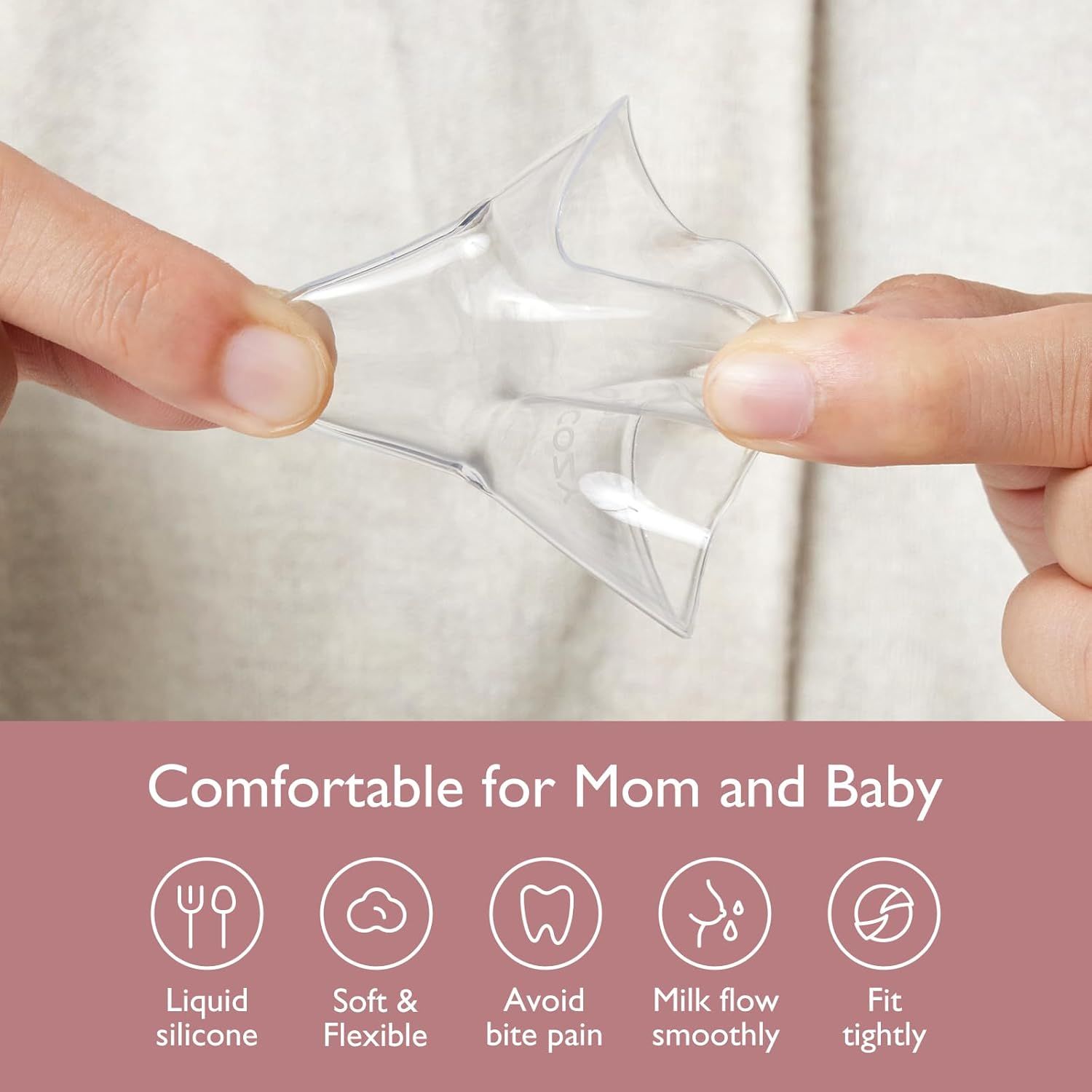 Trợ Ti Siêu Mỏng Momcozy Ultra-Thin Nipple Shields 