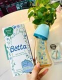  Bình Sữa Betta PPSU Họa Tiết Hoa 240ml 