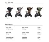  Xe đẩy 3 bánh Qplay Rito Deluxe 