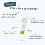  Kem Hăm Atono2 Oxygen Baby Powder Cream Cho Bé 100g (0+) 