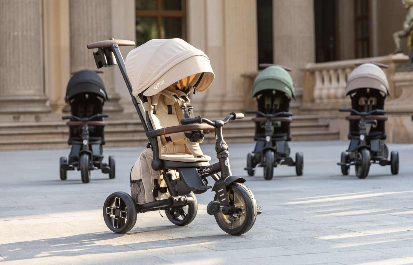  Xe đẩy 3 bánh Qplay Comfo Max 