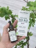  Vitamin D3K2 hữu cơ LiveWise Baby cho bé từ sơ sinh 