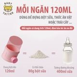  Hộp Chia Bột Sữa - Thức Ăn Nhiều Ngăn Baby Tattoo 