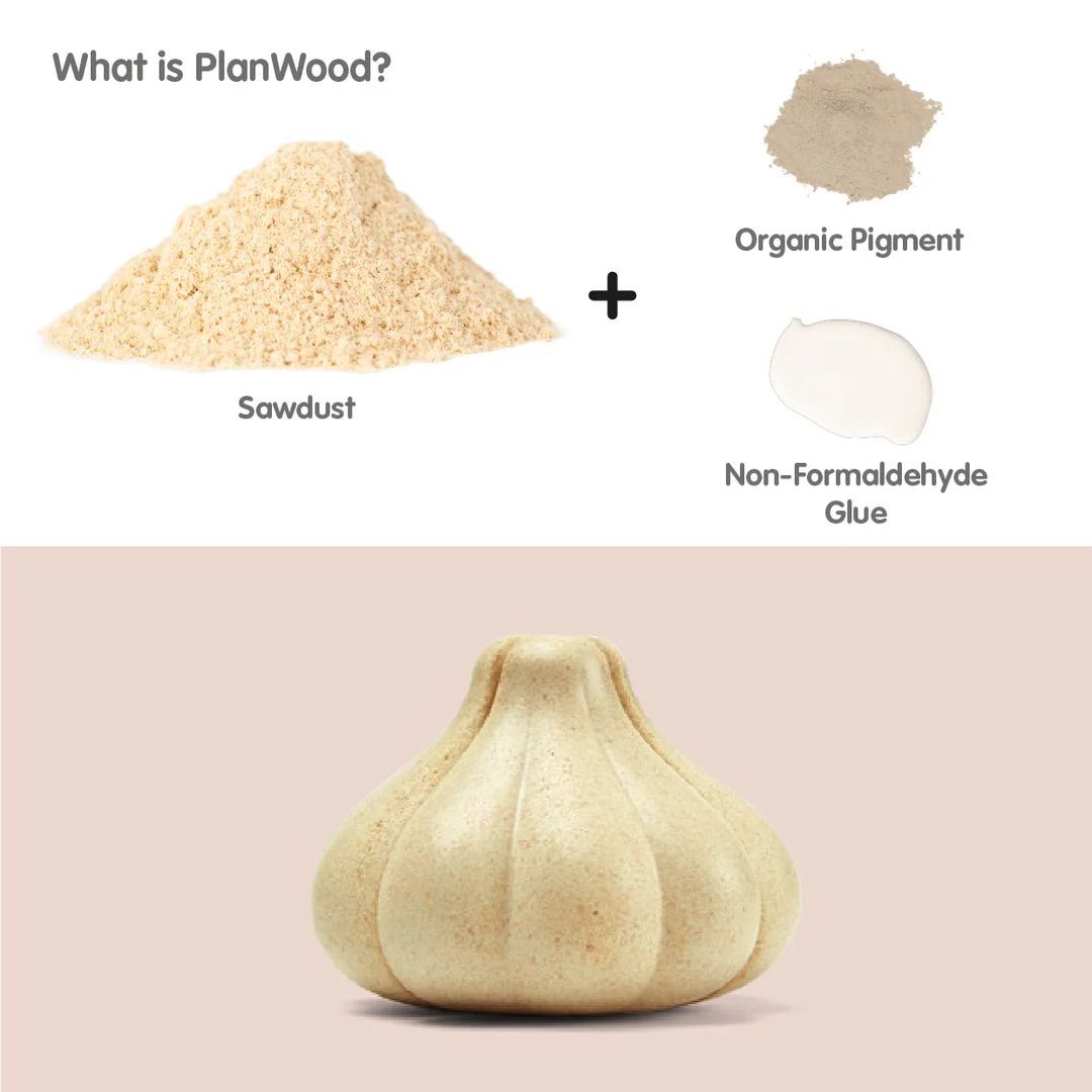  Đồ Chơi Gỗ PlanToys Bộ Cắt Rau Củ 5 Màu Sắc Cho Bé 18M+ 