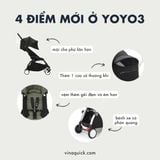  XE ĐẨY BABYZEN YOYO3 6+ - KHUNG ĐEN/ĐỆM ĐEN 