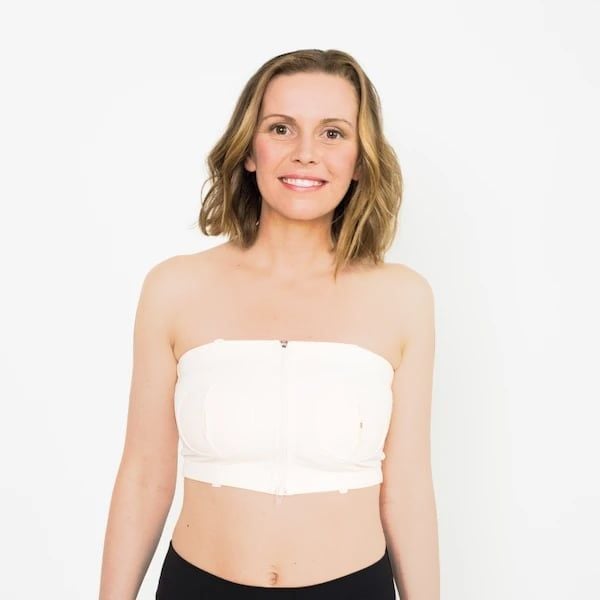  Áo hút sữa rãnh tay Simple Wishes - Màu Hồng 