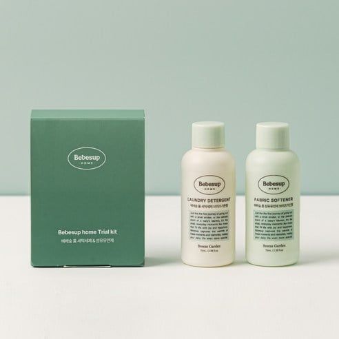  Bộ Giặt Xả Bebesup Home Trial Kit 70ml 