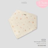  Yếm tam giác Nous in hoạ tiết 