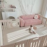  Quây Nhựa Kèm Thảm Dono&Dono - Màu Pure Milk 