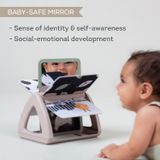  Sách Vải Xoay Hỗ Trợ Tập Lẫy Cho Bé Taf Toys Black & White Spinning Book 