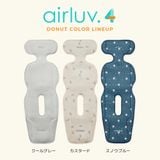  Tấm Lót Xe Đẩy / Ghế Ô Tô Poled Airluv Donut Điều Hòa Làm Mát Cho Bé 