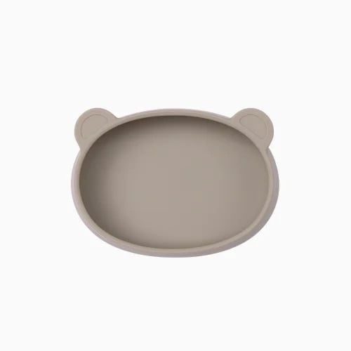  Bát Ăn Dặm Silicone Hình Gấu Có Đế Chống Trượt Modui 