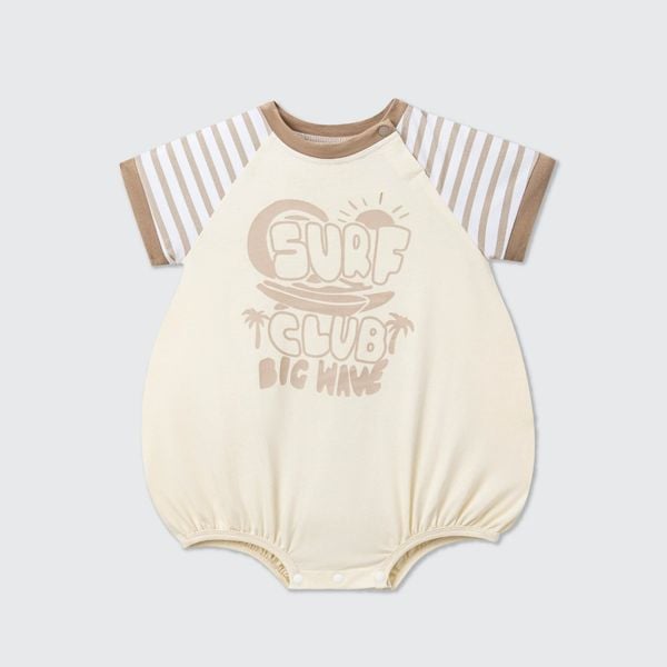  Body cộc tay La Pomme câu lạc bộ lướt sóng - Be 