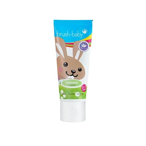  KEM ĐÁNH RĂNG CHO BÉ FLUORIDE BRUSH-BABY 50ML (0 - 3 TUỔI) 