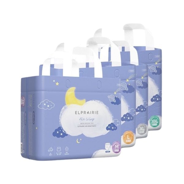  Tã/Bỉm Quần Ban Đêm Elprairie Air Wing Nội Địa Hàn 