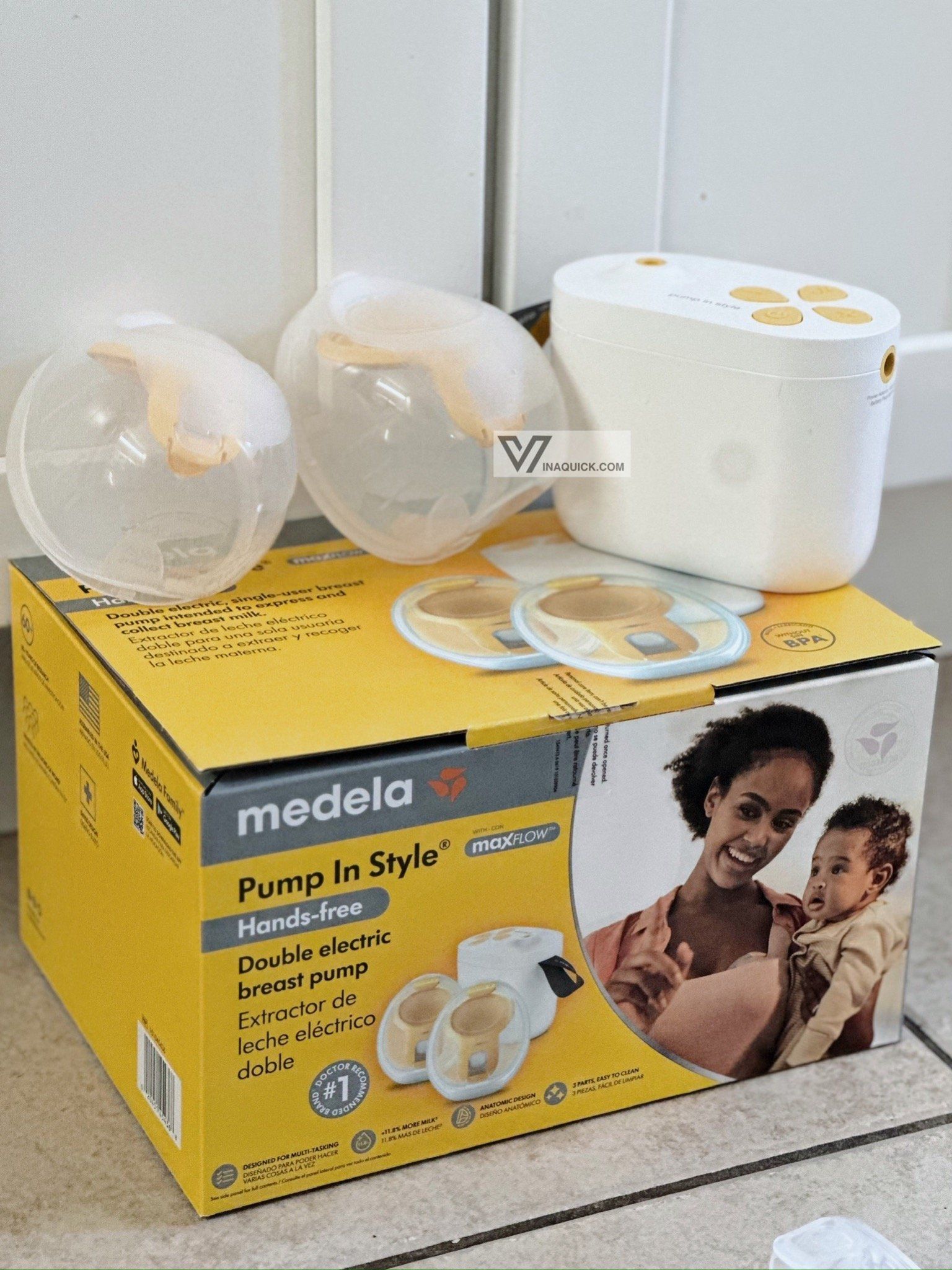  Máy hút sữa rảnh tay Medela Maxflow Pump In Style Hands-free 