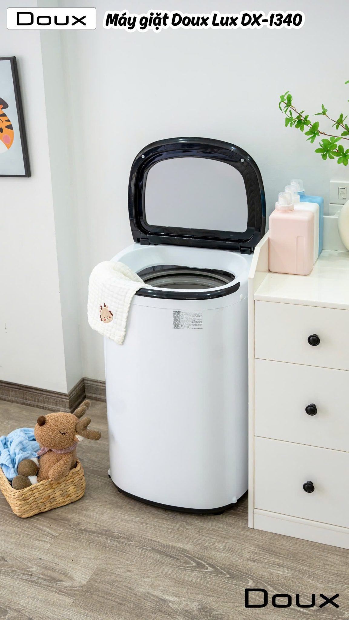  Máy Giặt Mini Doux Lux DX-1340 