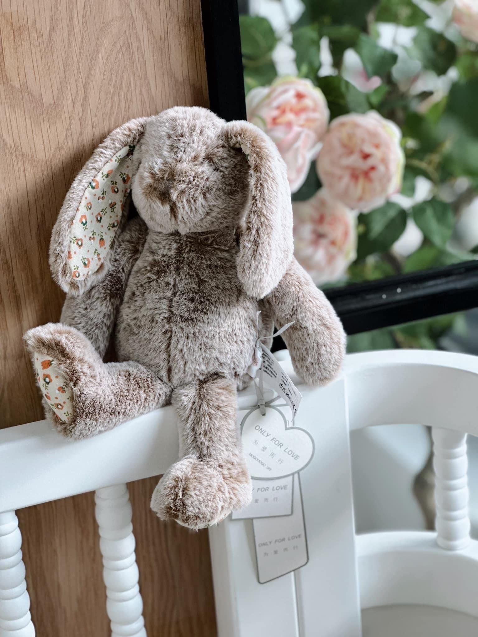  Thỏ Bông Fia Tai Dài Lông Xù Cao Cấp Mogomogo Life 34cm 