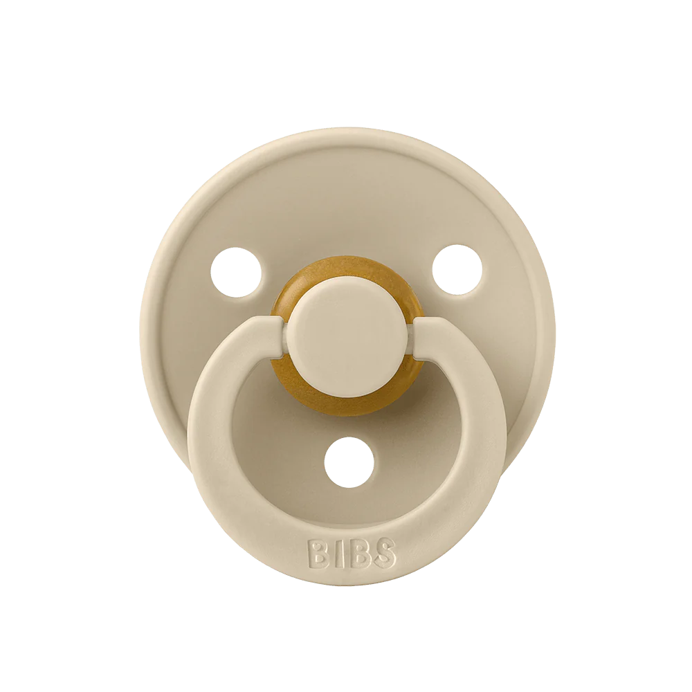  Ti Giả Núm Tròn Bibs Pacifier Colour Latex Size 1 Từ 0-6 Tháng 