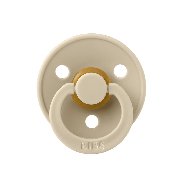  Ti Giả Núm Tròn Bibs Pacifier Colour Latex Size 2 Từ 6-18 Tháng 