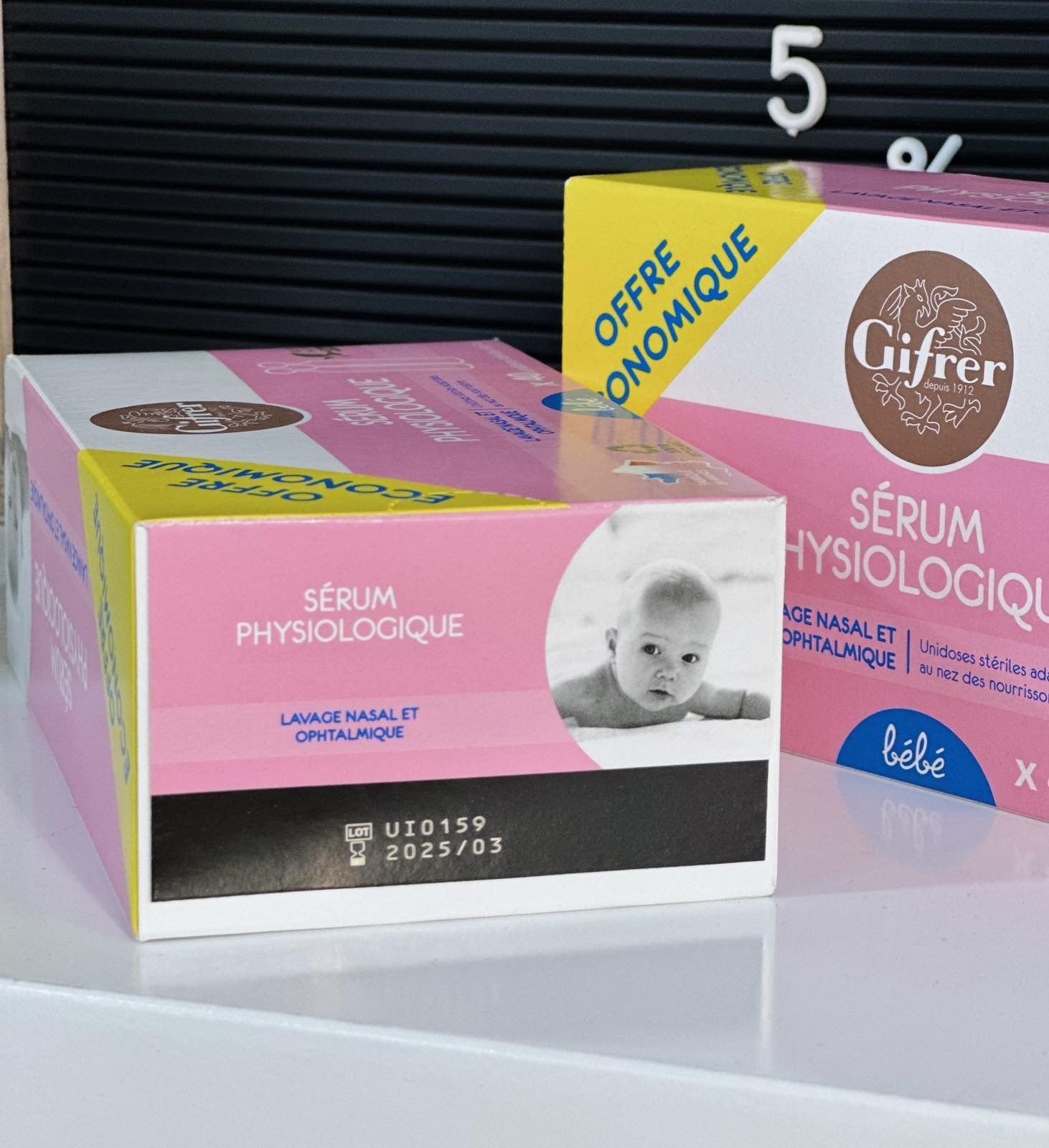  NƯỚC MUỐI SINH LÝ GIFRER (40 ỐNG) 