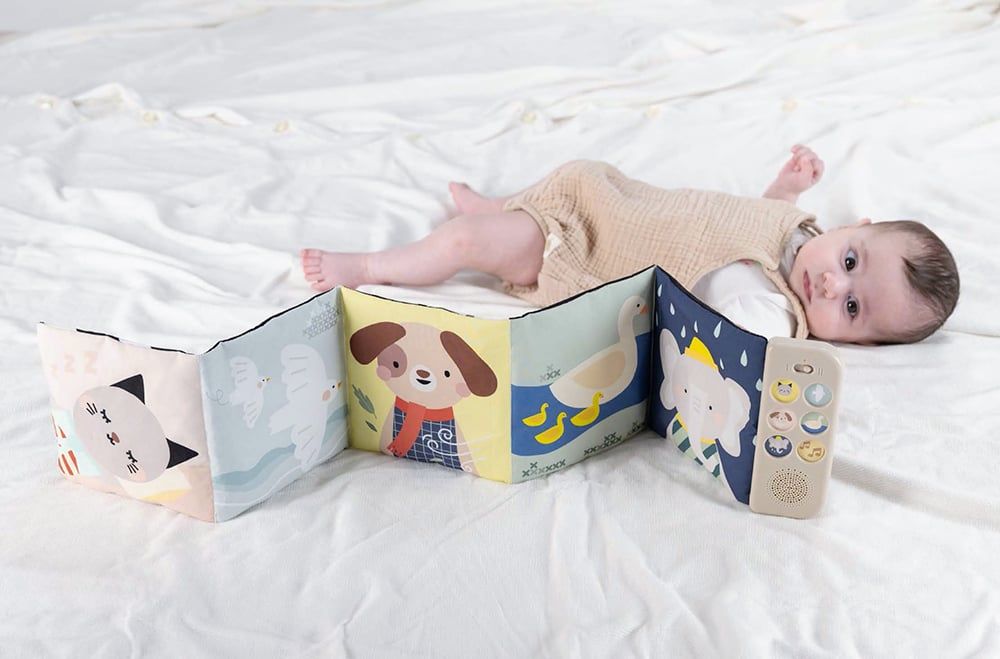  Sách Vải Treo Có Âm Thanh Taf Toys Soothing Sounds Book 