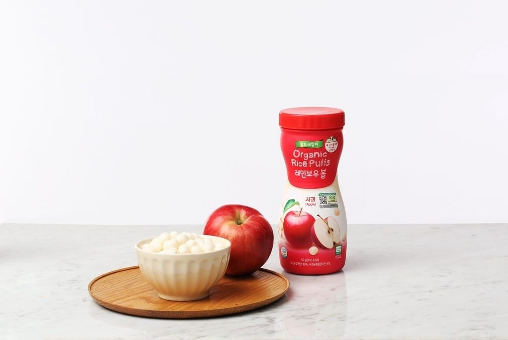  Bánh Bỏng Gạo Tròn Hữu Cơ Fram To Baby 50g 