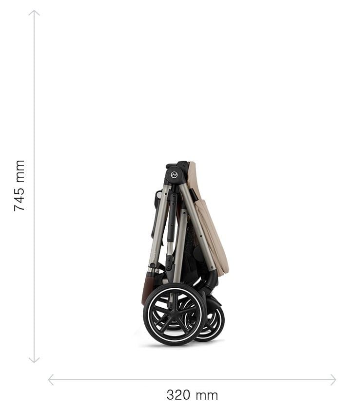  Xe đẩy Cybex Gazelle S - TPE / Almond Beige 