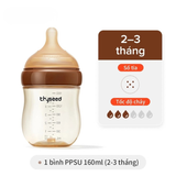  Bình sữa chống đầy hơi Thyseed PPSU cho trẻ sơ sinh 