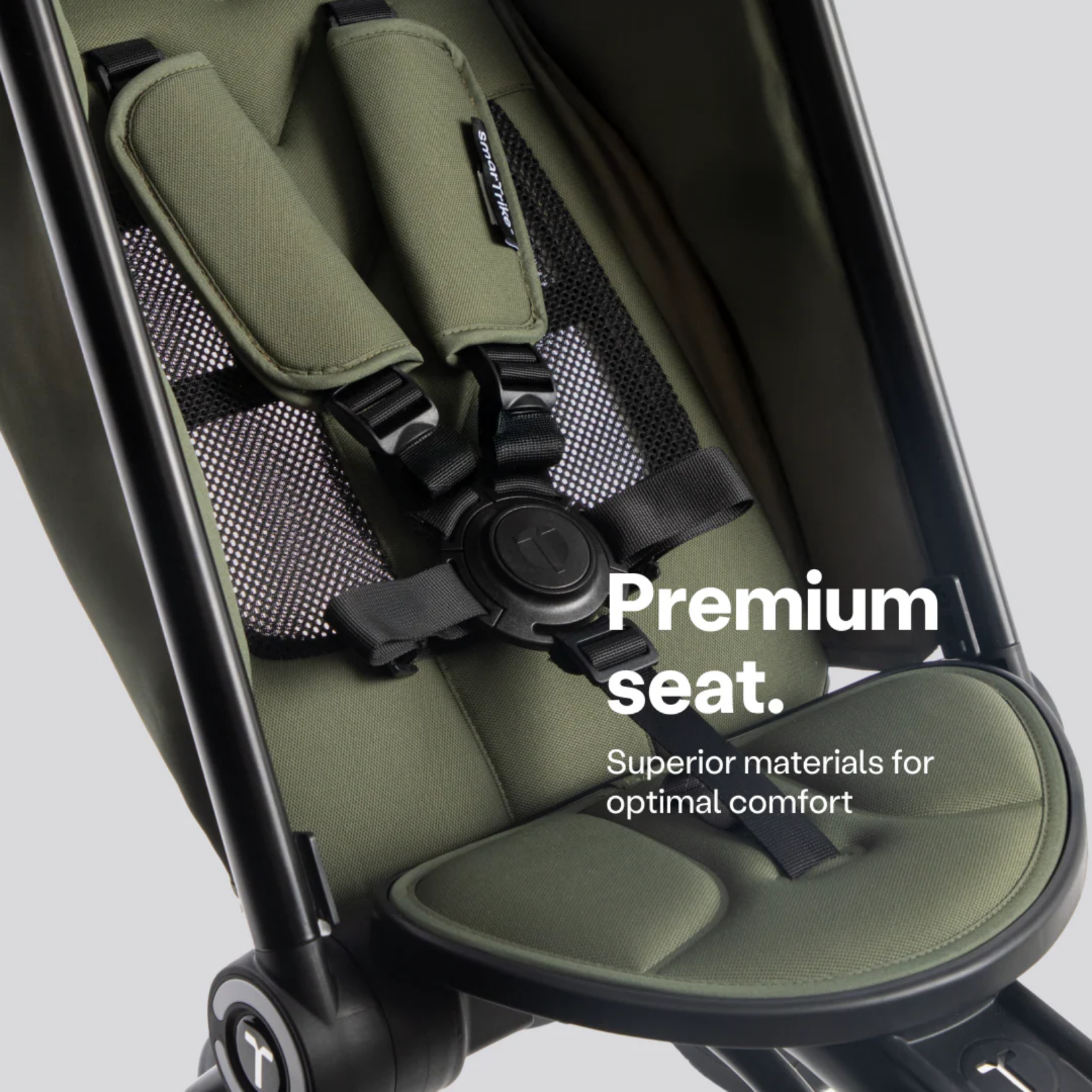  XE ĐẨY BA BÁNH SMARTRIKE WONDER MAX - JET BLACK 