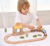  Bộ Đồ Chơi Gỗ Tàu Hỏa Polar B Cho Bé Từ 3Y+ ( 30 pcs ) 