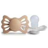  Set 2 Ti Giả FRIGG Lucky Symmetrical Silicone Pacifier Size 2 (6-18m) 