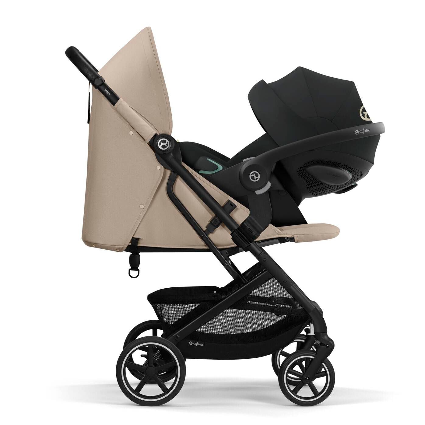  Xe Đẩy Gấp Gọn Cybex Beezy - Màu Almond Beige 