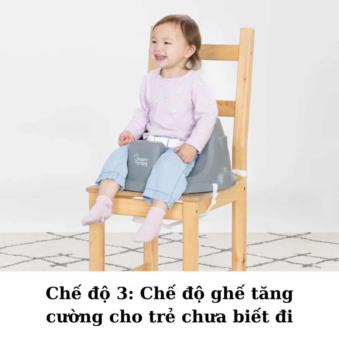  Ghế tập ngồi Baby Trend kèm đồ chơi 5 trong 1 