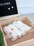  Hộp 4 Khăn Sữa HV Bedding (30x30 cm) 
